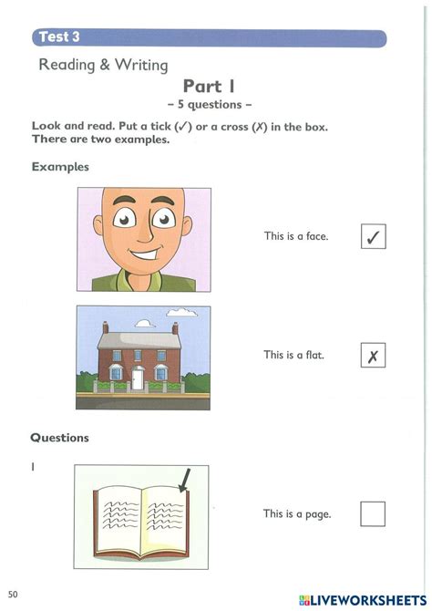 live worksheets|STARTERS COLLINS .